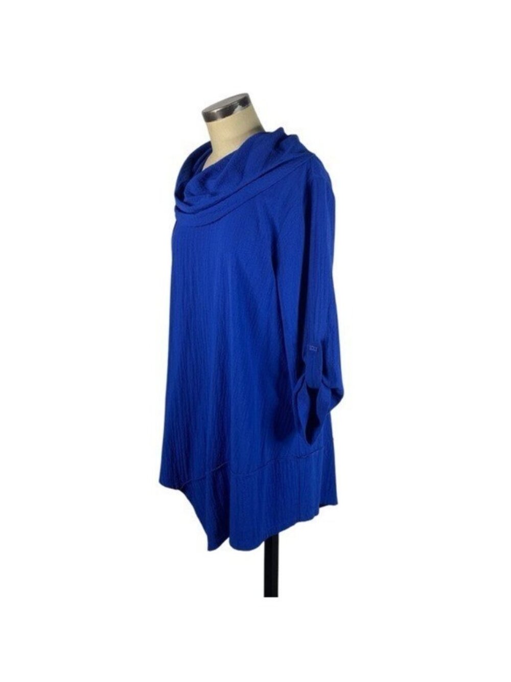 Ali Miles Tunic Top Large Blue - Picture 3 of 10